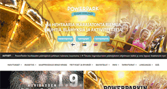 Desktop Screenshot of powerpark.fi