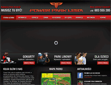 Tablet Screenshot of powerpark.pl